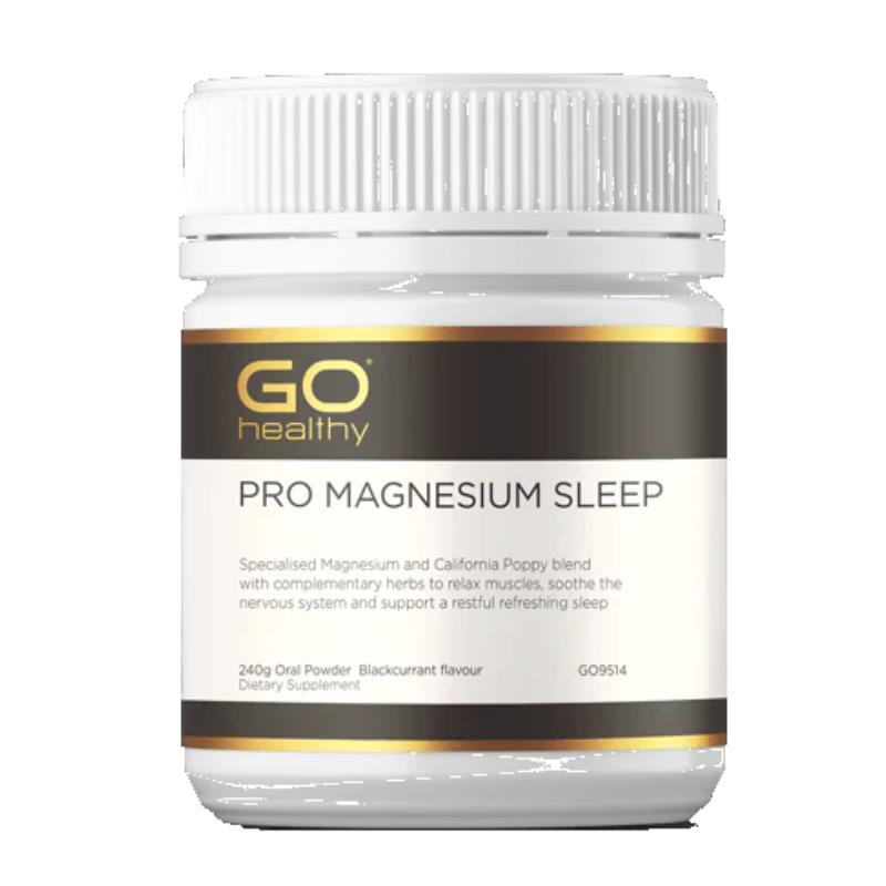 GO Healthy 高之源  Pro系列 镁 睡眠粉 Magnesium Sleep Powder 240g