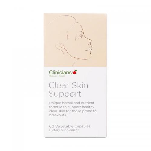 Clinicians 科立纯 痘痘肌 色斑  去疤痕 胶囊Clear Skin Support 60...