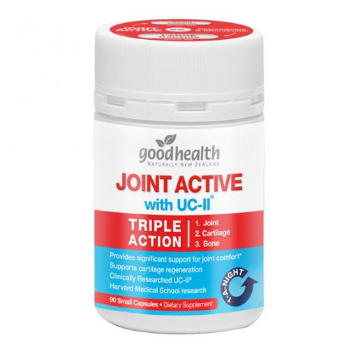 好健康三合一关节灵骨胶原胶囊 90粒 GOOD HEALTH Joint Active With U...