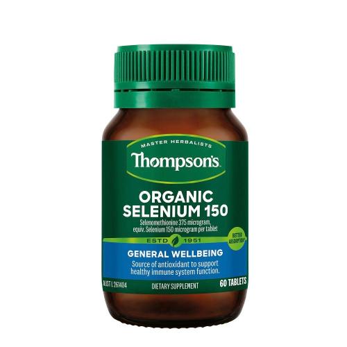 Thompson's 汤普森 有机硒片 60片 Thompson's Organic Seleniu...