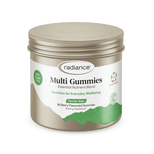 Radiance 2岁以上儿童及成人 复合维生素软糖 （梅子味）Adult Gummies Mult...