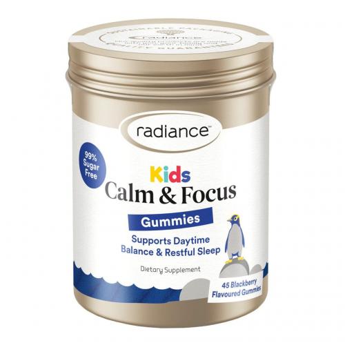Radiance 儿童 镇静专注软糖 内含镁+L-茶氨酸 Kids Calm & Focus 45 ...