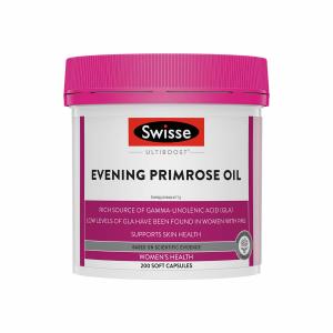 Swisse 斯维诗 月见草油胶囊 EPO Swisse Ultiboost Evening Primrose Oil 200粒
