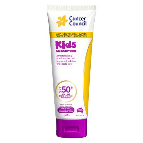 Cancer Council 澳美皙 Kids Sunscreen SPF50+ 110m  儿童高...