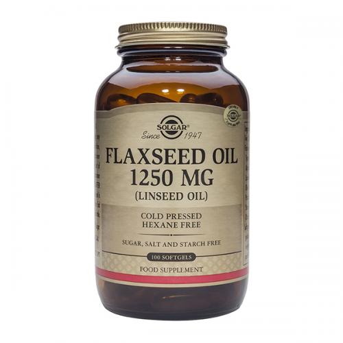 Solgar 亚麻籽油 Flaxseed Oil 1250 mg 100 Softgels