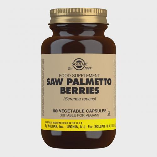 Solgar 锯棕榈果素食胶囊 Saw Palmetto Berries 100 Vege Caps...