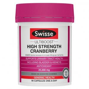 Swisse 斯维诗 高效蔓越莓  Swisse High Strength Cranberry 25000mg 90粒