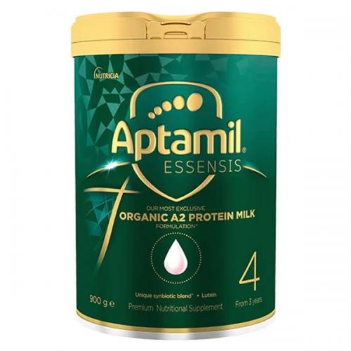 【3罐装】Aptamil Essensis 爱他美 奇迹绿罐 光熠有机A2蛋白奶粉 4段 3岁以上