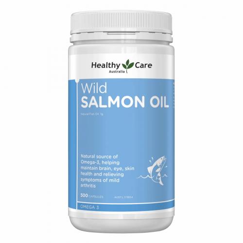 Healthy Care 三文鱼油 Salmon Oil 1000mg 500 Capsules